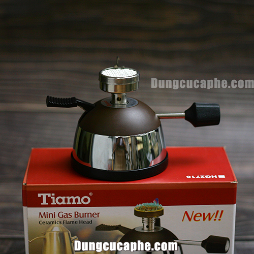 Bếp gas mini Tiamo HG2716 chuyên dụng pha syphon, rang cà phê mẫu