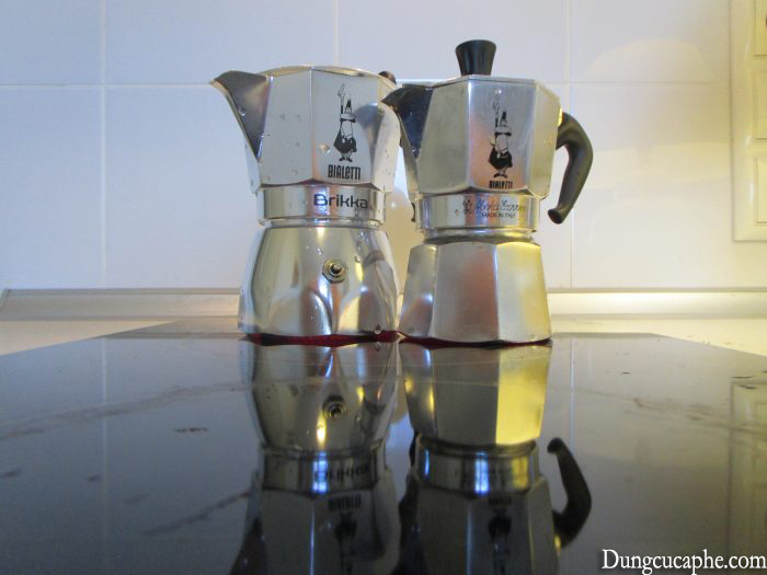 So sánh thời gian pha của Moka Express và Moka Brikka