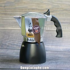 Ấm pha cà phê Espresso Moka Pot Bialetti Brikka 4 cup Sẵn sàng cho một tách Espresso tiêu chuẩn
