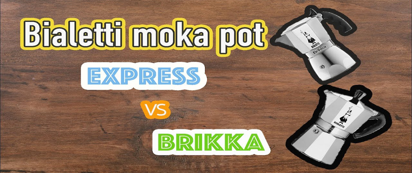 Ấm rót Moka Pot Express và Brikka