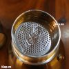 Bộ phận Moka Pot Brikka 4cup đựng bột cà phê bằng thép rất xịn