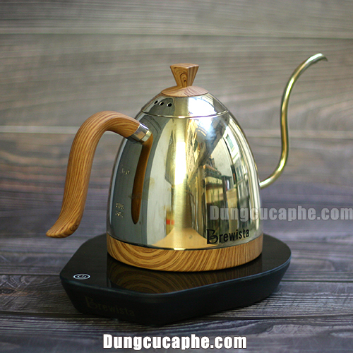 Bếp đun đi kèm cùng ấm rót Brewista có thể đun đến chính xác nhiệt độ mong muốn