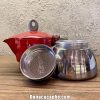 Các linh kiện của ấm Moka Pot Induction 4 cup được tháo rời