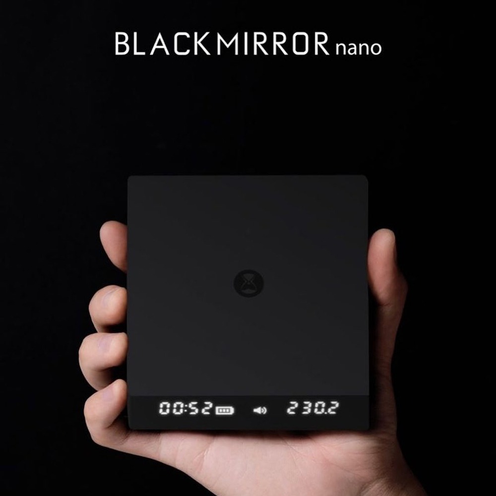 Cân điện tử Timemore Nano Black Mirror | Nhỏ gọn dành cho Espresso