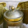 Nắp đậy của ấm rót cafe Pour Over đồng thau đến từ thương hiệu Hammer