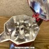 Phần trên ấm Moka Induction được làm bằng nhôm nguyên khối