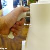 Tay cầm của ấm đun Fellow Stagg EKG 0.9L chắc chắn cho cảm giác điều chỉnh dòng chảy rất êm ái