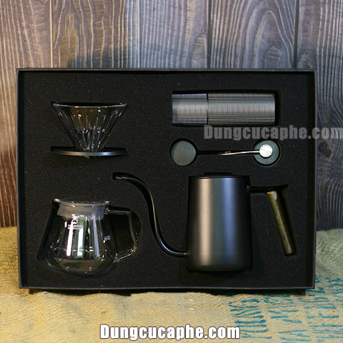 Timemore C2 Coffee Drip Set Black - Mảnh ghép hoàn hảo để bắt đầu với đam mê Pour Over