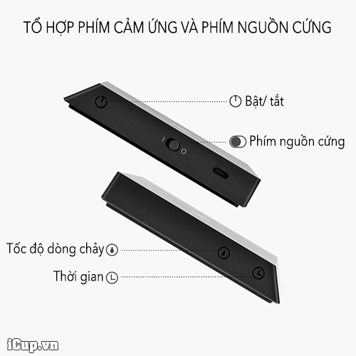 Các phím chức năng của cân Timemore Nano