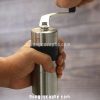 Đang xay thử cà phê bằng máy xay cà phê của Nhật Porlex mini