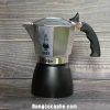 Ấm pha cà phê Espresso Moka Pot Bialetti Brikka 4 cup Sẵn sàng cho một tách Espresso tiêu chuẩn.