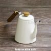 Ấm rót cà phê Pour Over Hario Bona trắng 1400ml BKD-80