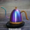 Ấm đun rót cafe cổ ngỗng có kiểm soát nhiệt độ Brewista Artisan 600ml – Màu ánh kim